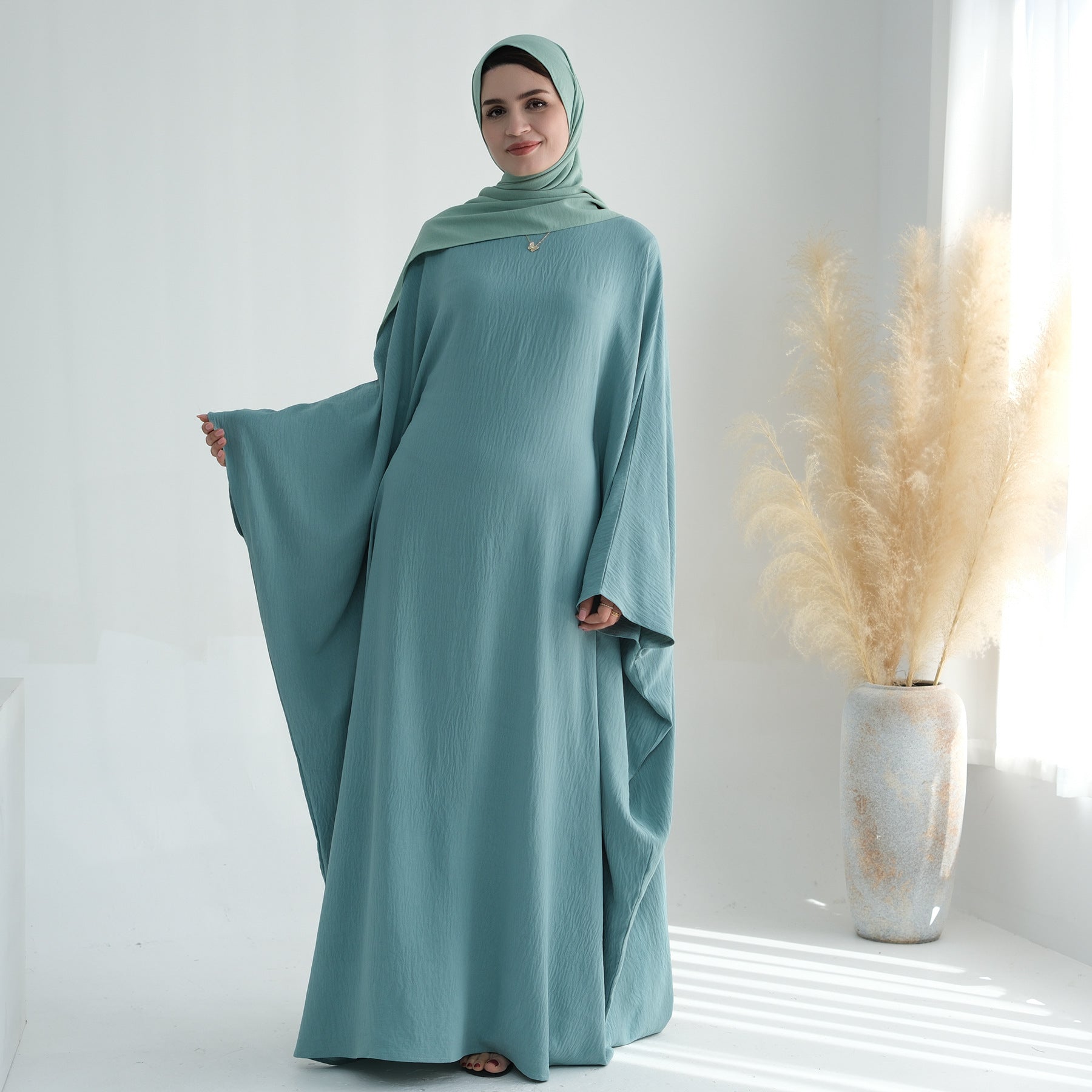 Butterfly Abaya with Hijab