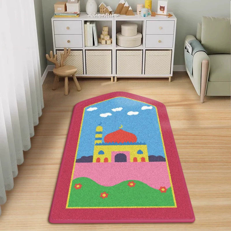 Ramadan Sponge Prayer Rug - Garden