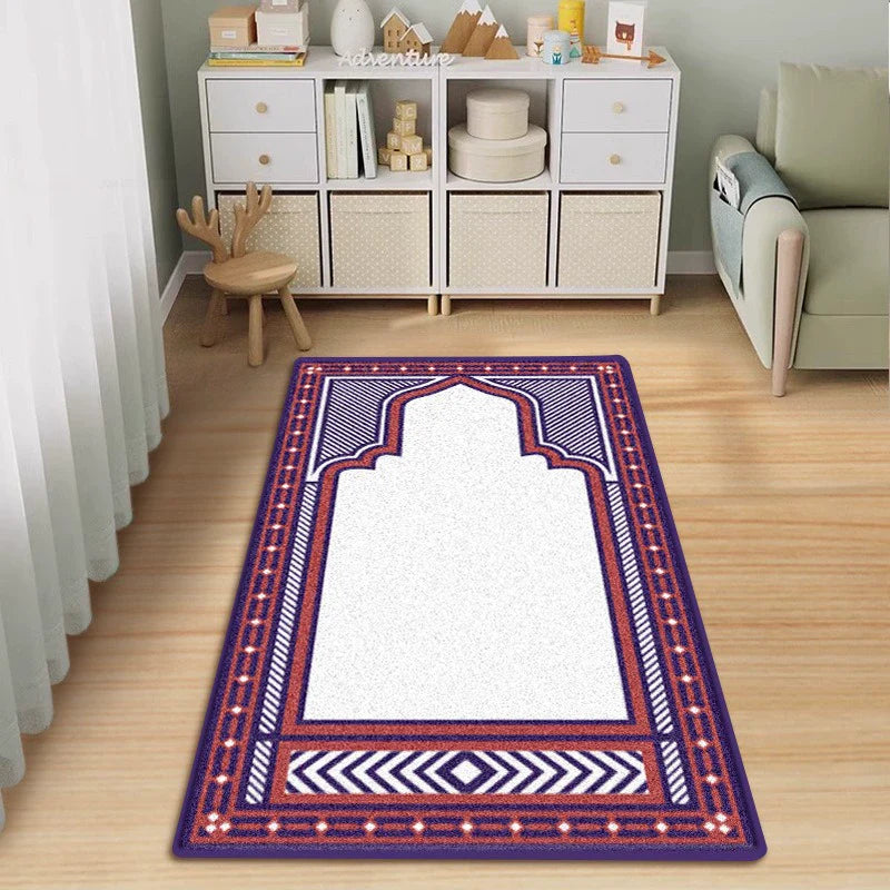 Ramadan Sponge Prayer Rug - White Board