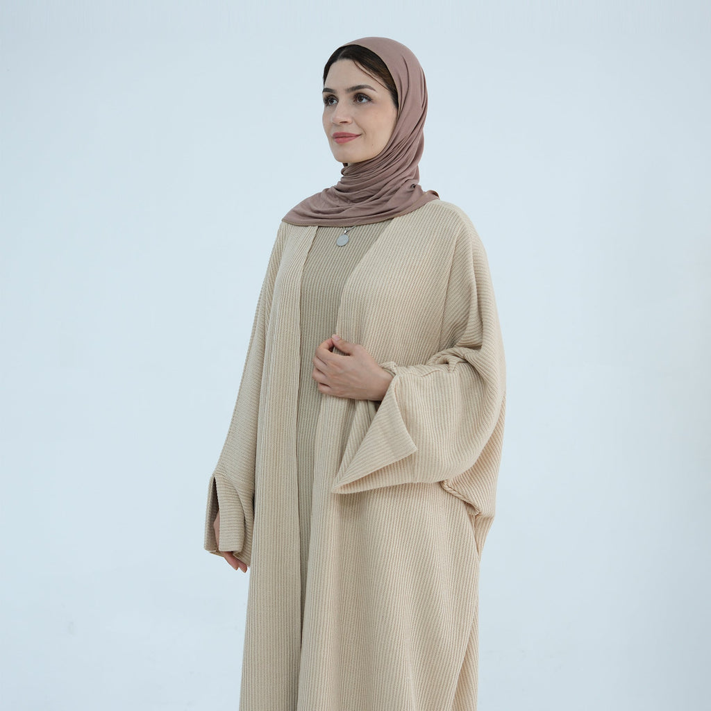 Thick knitted Sweater Abaya