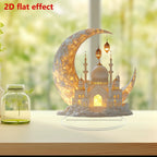Ramadan Desktop Ornament Moon Castle