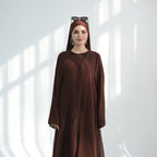 Two-piece Abaya with Double Sleeves