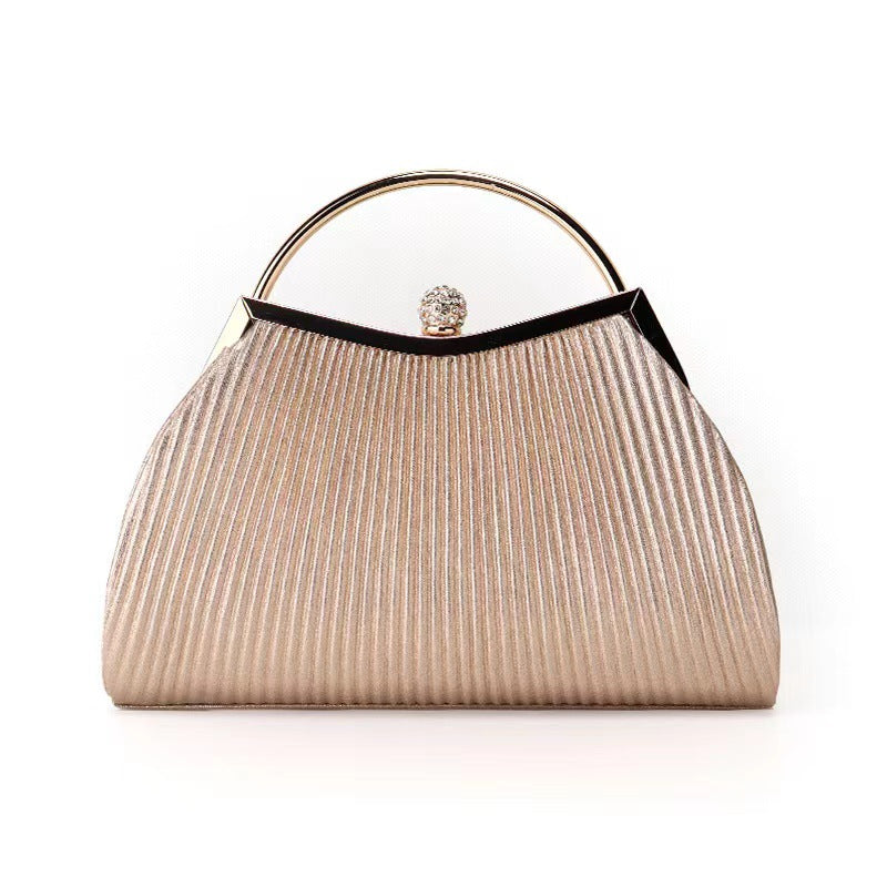 Evening Sparkly Handbag with Chain