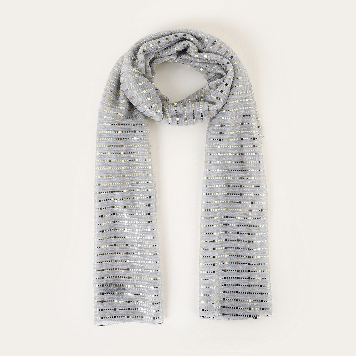 Plain Crinkle Long Hijab Scarf