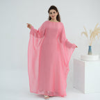 Luxury Sequin Dress 3PCS Abaya