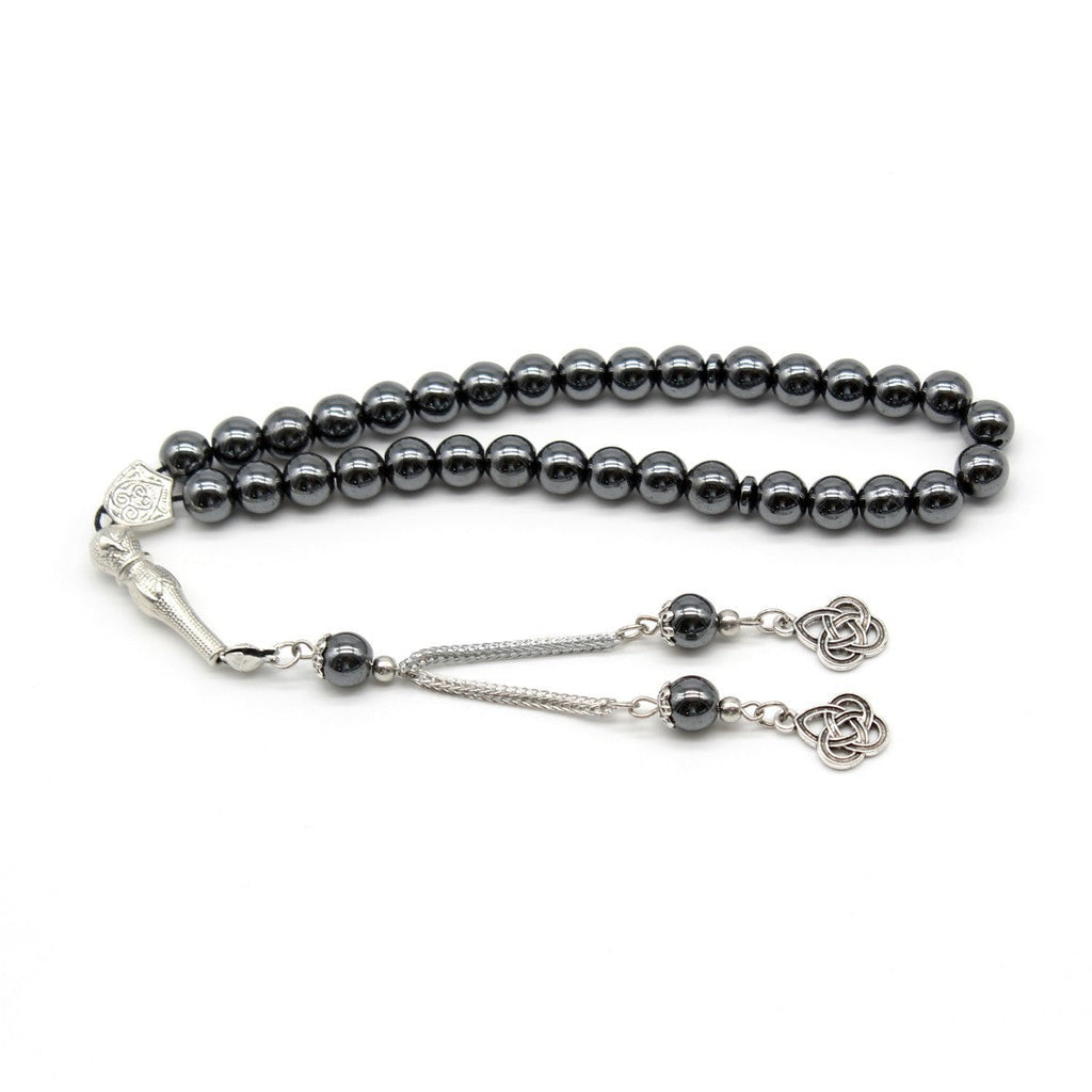 Black Gallstone Prayer Beads