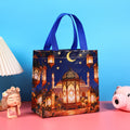 Ramadan Tote Shopping Bags 10 Pcs Blue