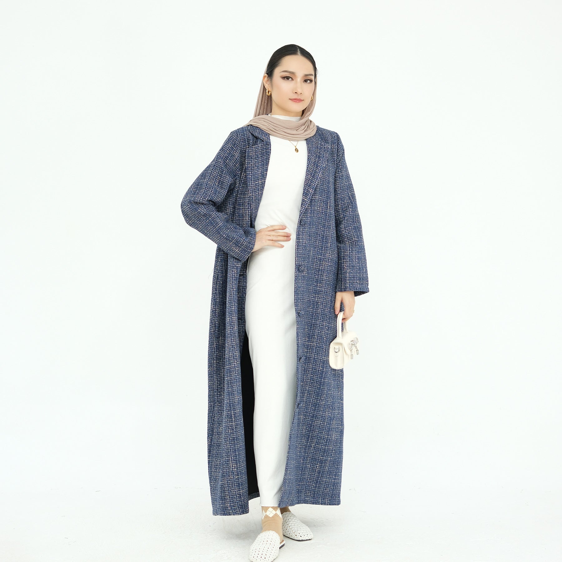 Autumn Winter Thickened Cardigan Abaya