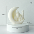 Ramadan Crescent Moon Scented Candle