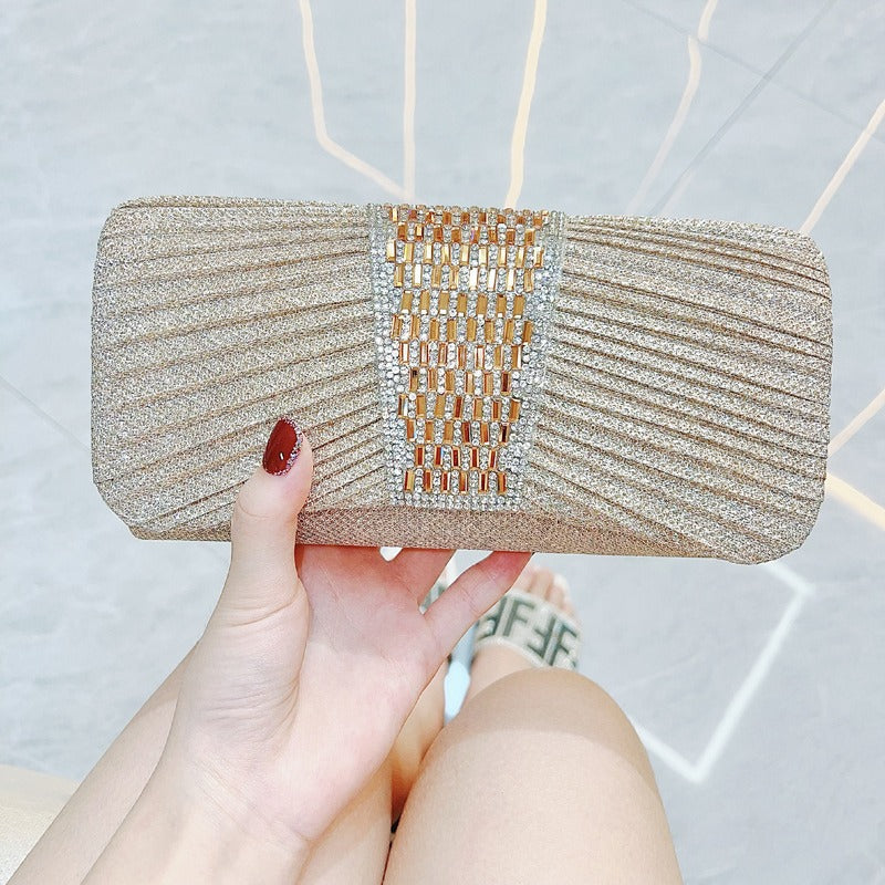 Clutch Diagonal Chain Handbag