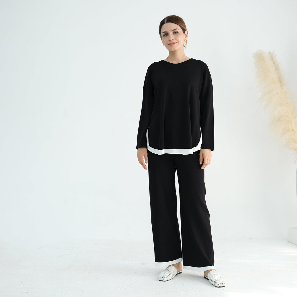 2 Pcs Thickened Knitted Set