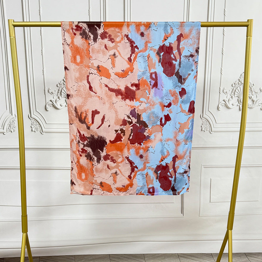 Watercolor Printed Hijab