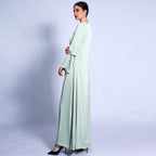 Double Layered Flared Sleeve Dress