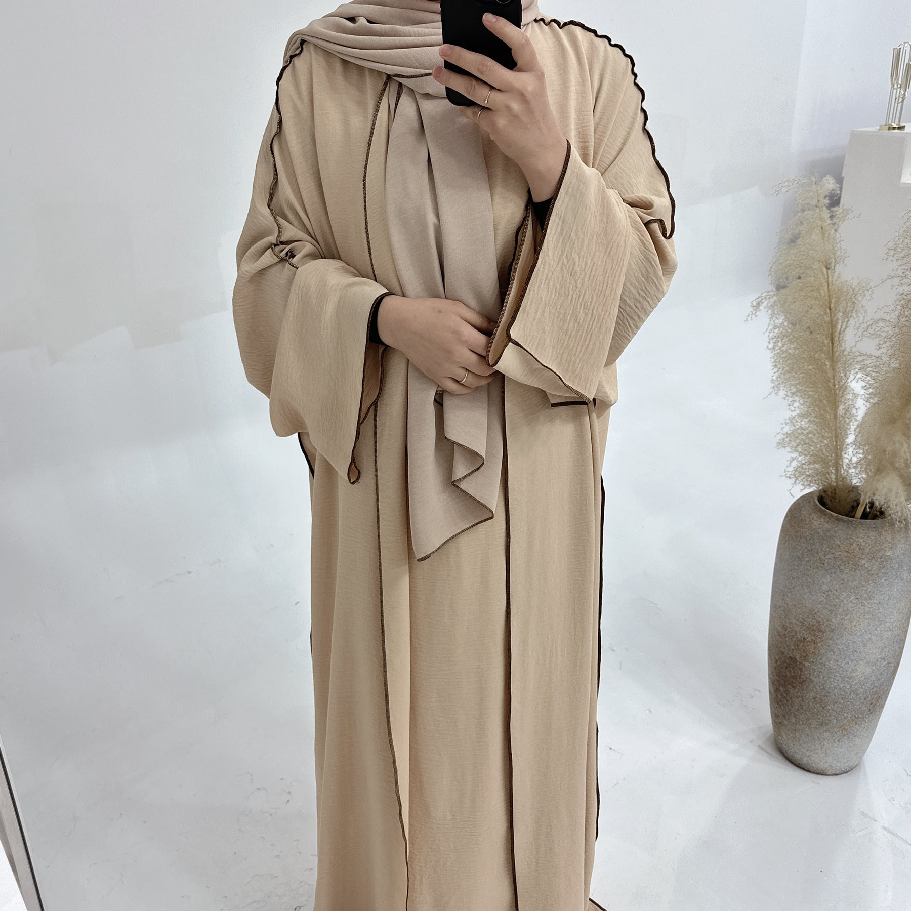 Cropped Cardigan Abayas