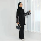 2 Pcs Ramadan Eid Djellaba Suits Abaya