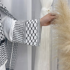 Exquisite Geometric Shapes Abaya