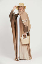 Gradient Batwing Sleeves Abayas
