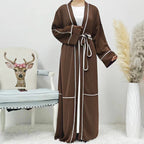 Striped Cardigan Abaya