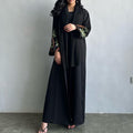 Embroidered Black Abayas