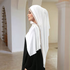 Soft Modal Rhinestone Hijab Scarf for Women