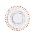 Straight Pins - Rose Gold