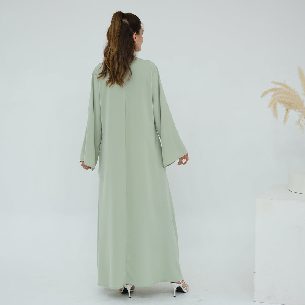 Solid Color Various Styles Abaya Dresses