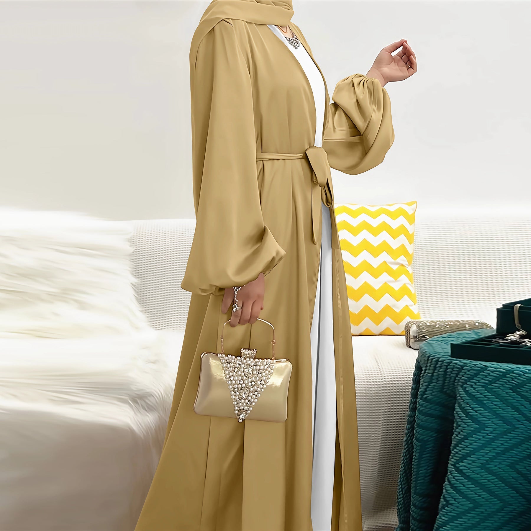 Lantern Sleeve Abaya