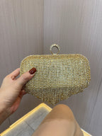 Crystal Tassel  Rhinestones Handbag