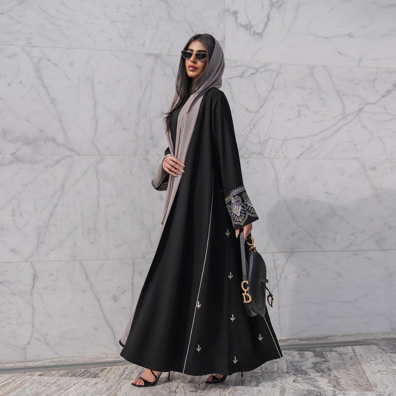 Embroidered Forsan Fashion Abaya