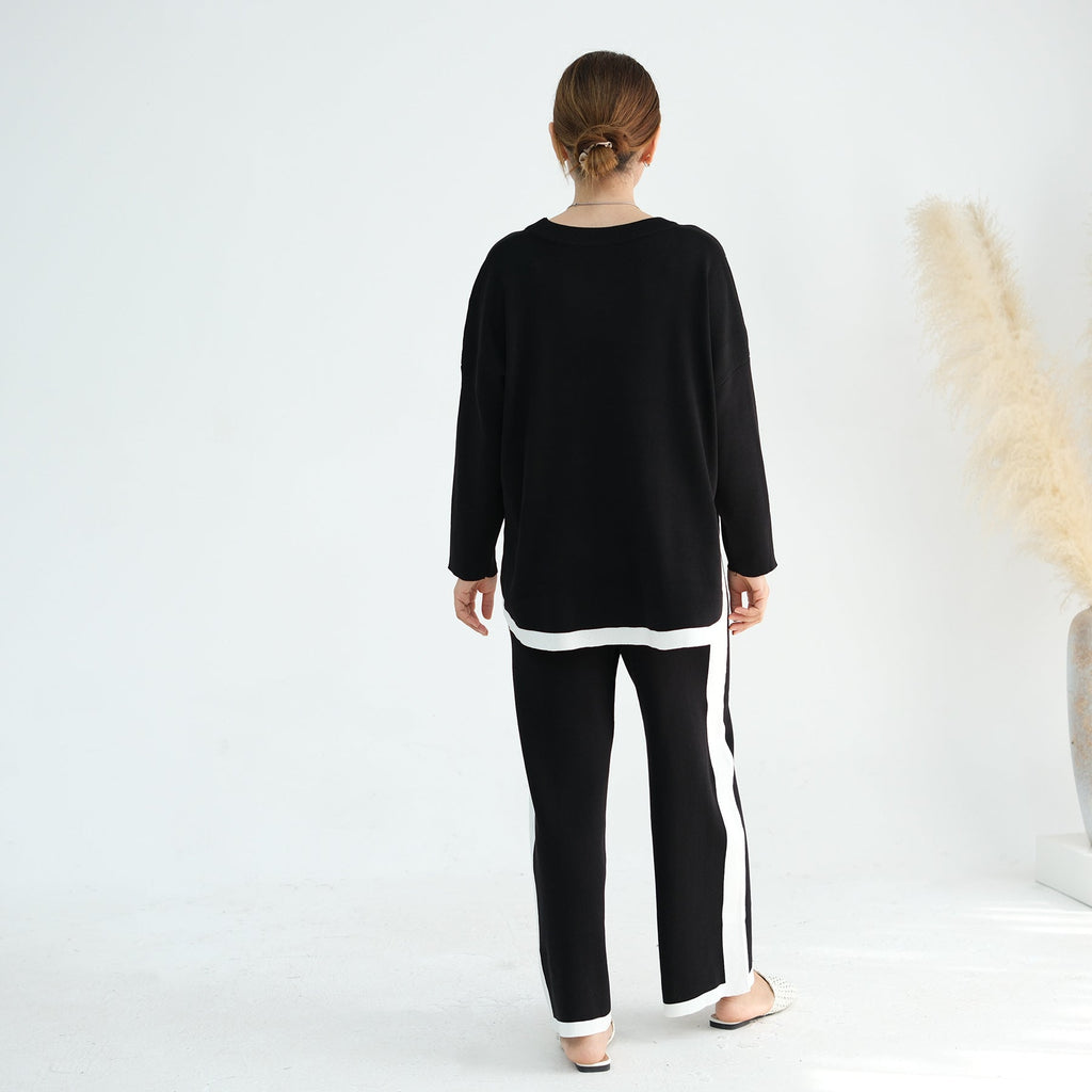 2 Pcs Thickened Knitted Set