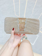 Clutch Diagonal Chain Handbag