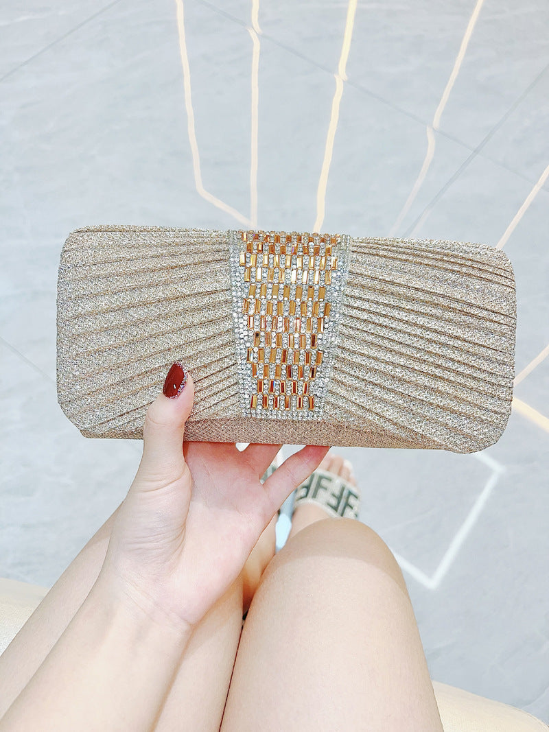 Clutch Diagonal Chain Handbag