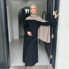 Adjustable Waist Dress Abaya
