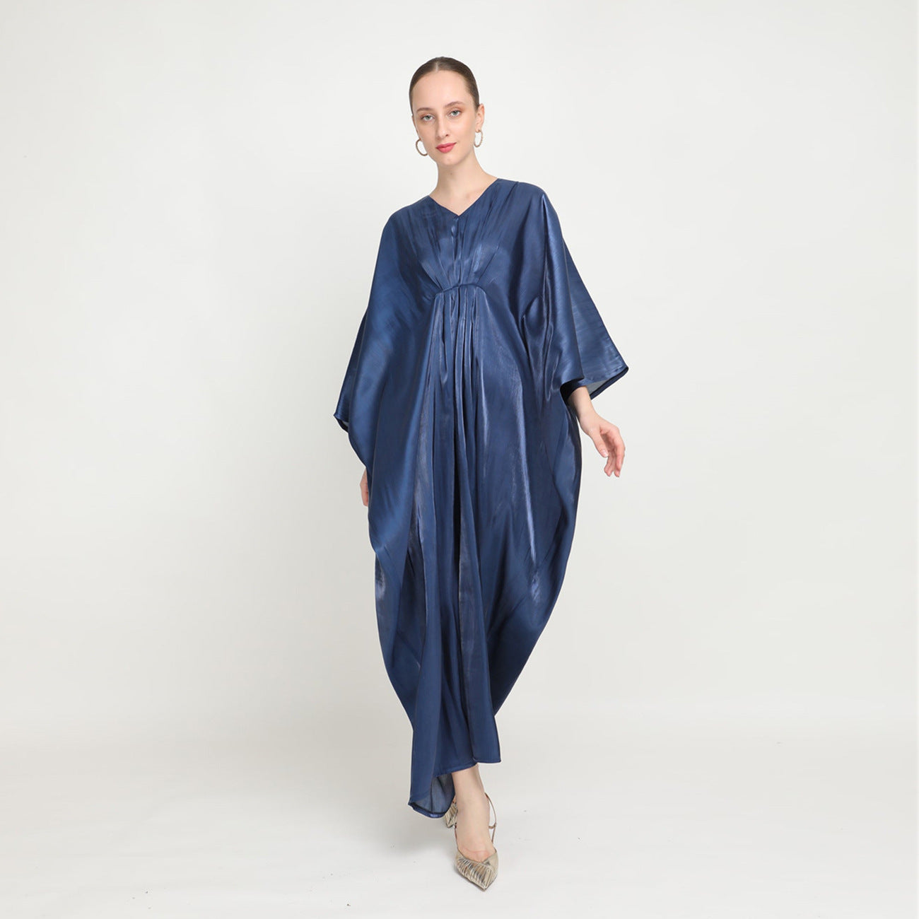 Women Caftan V Neck Abaya