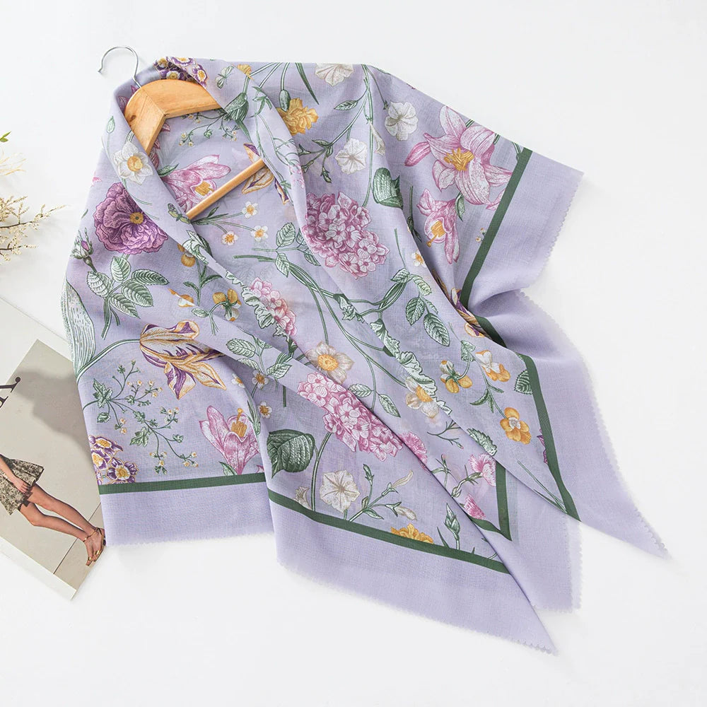 100 Color Wave Printed Hijab 26-50