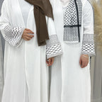 Exquisite Geometric Shapes Abaya