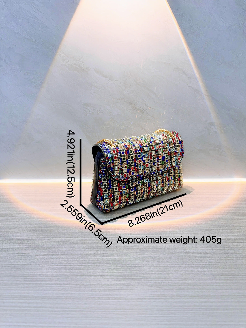 Crossbody Crystals Rhinestone Clutch Handbags