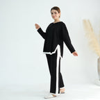 2 Pcs Thickened Knitted Set