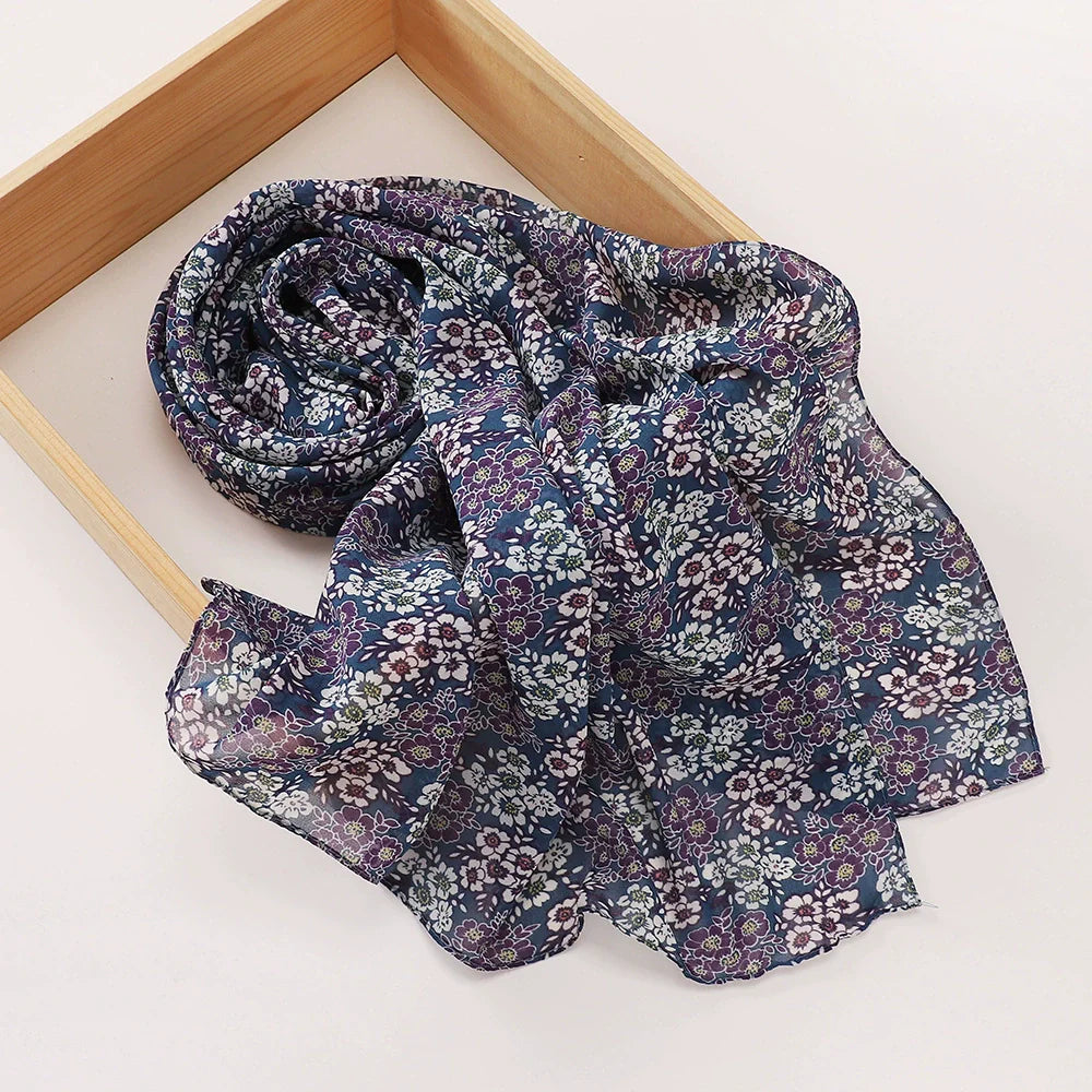 Rose Flower Printed Hijab
