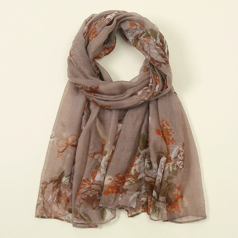 Floral Printed Hijab