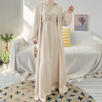 Solid Color Bowknot Sress 3 Piece Set