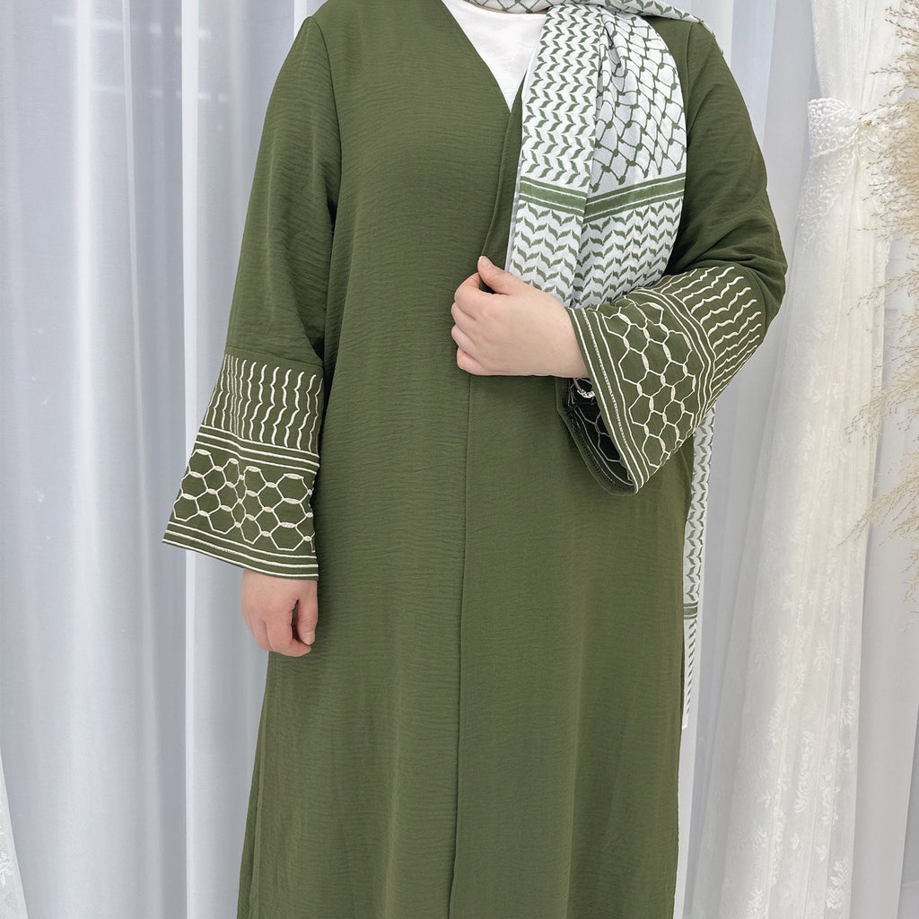 Exquisite Geometric Shapes Abaya