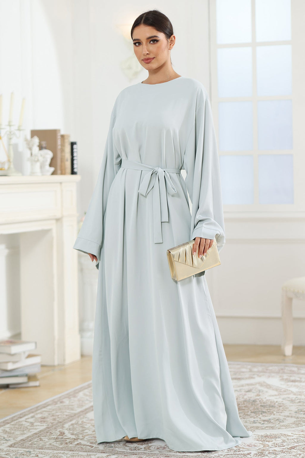Modest Solid Dress