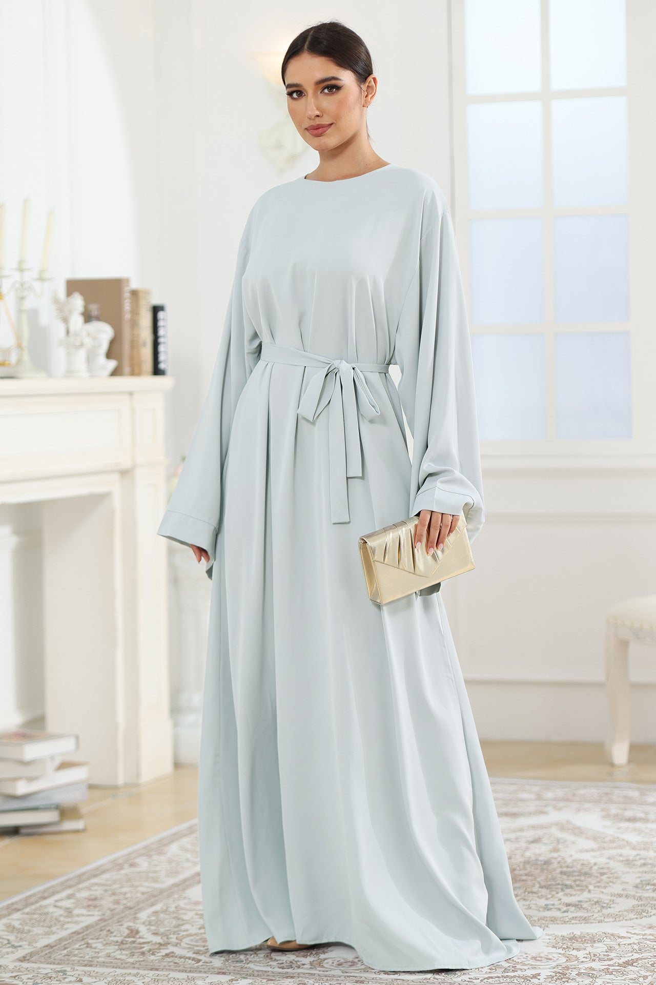 Modest Solid Dress