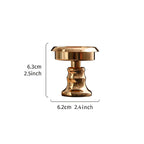 Gold Candle Holder for Table & Dinner Decor