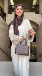 Bohemian Bubble Sleeves Abaya