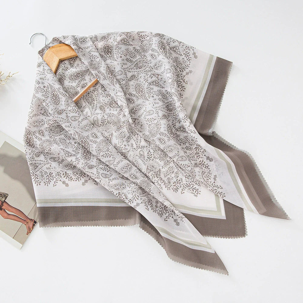 100 Color Wave Printed Hijab 26-50