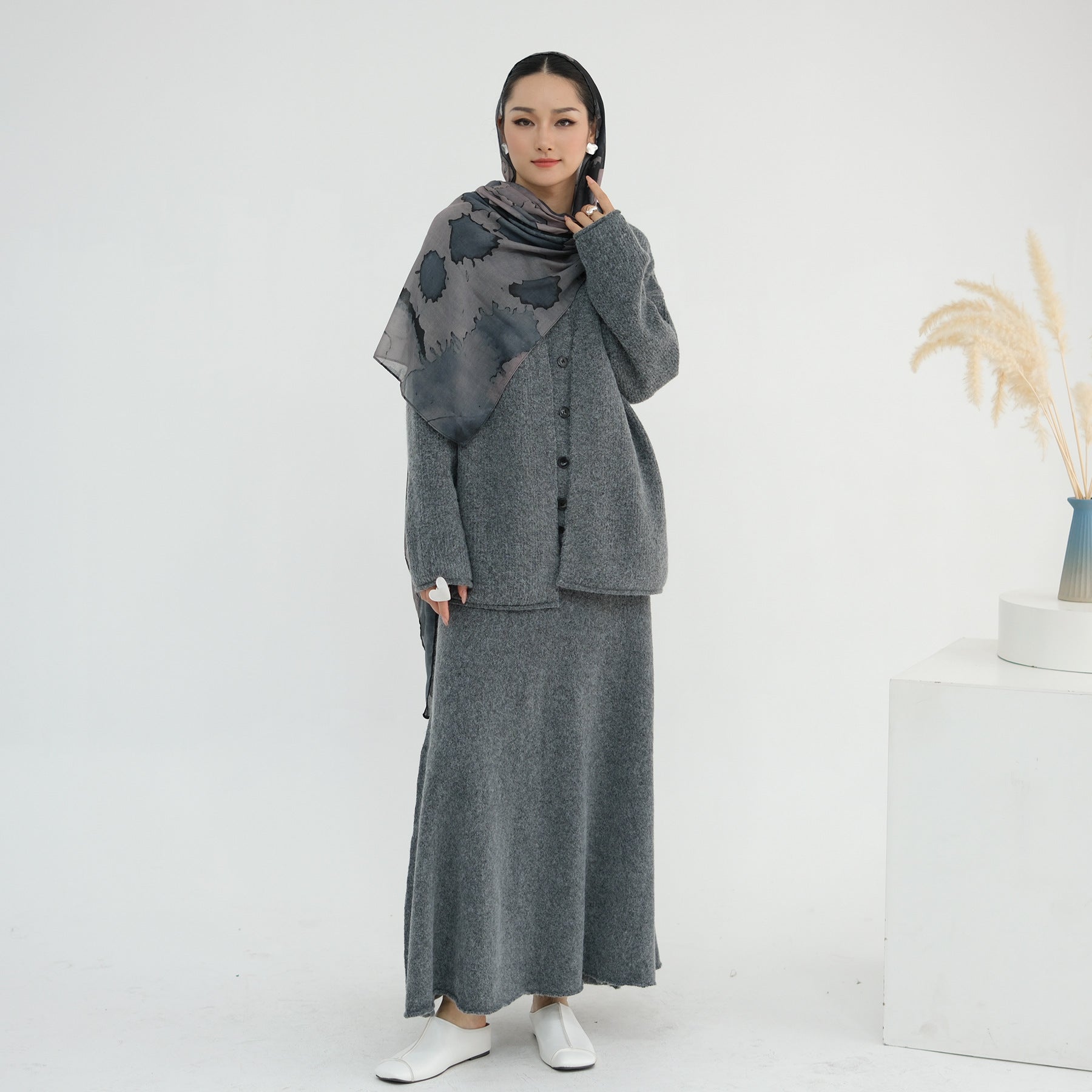 3 Pcs Thick Knit Set