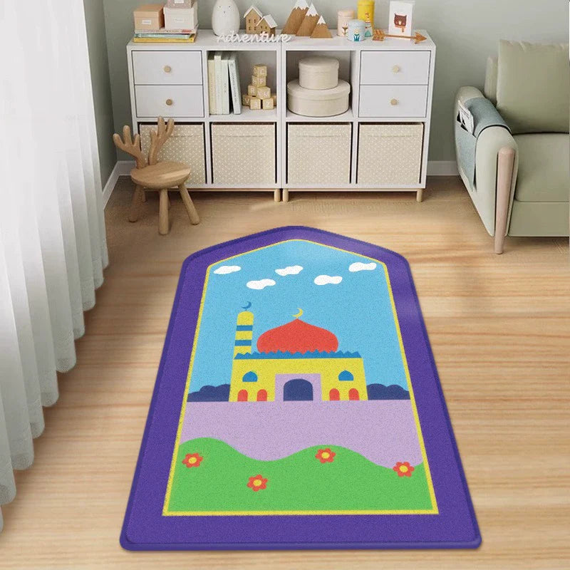 Ramadan Sponge Prayer Rug - Garden