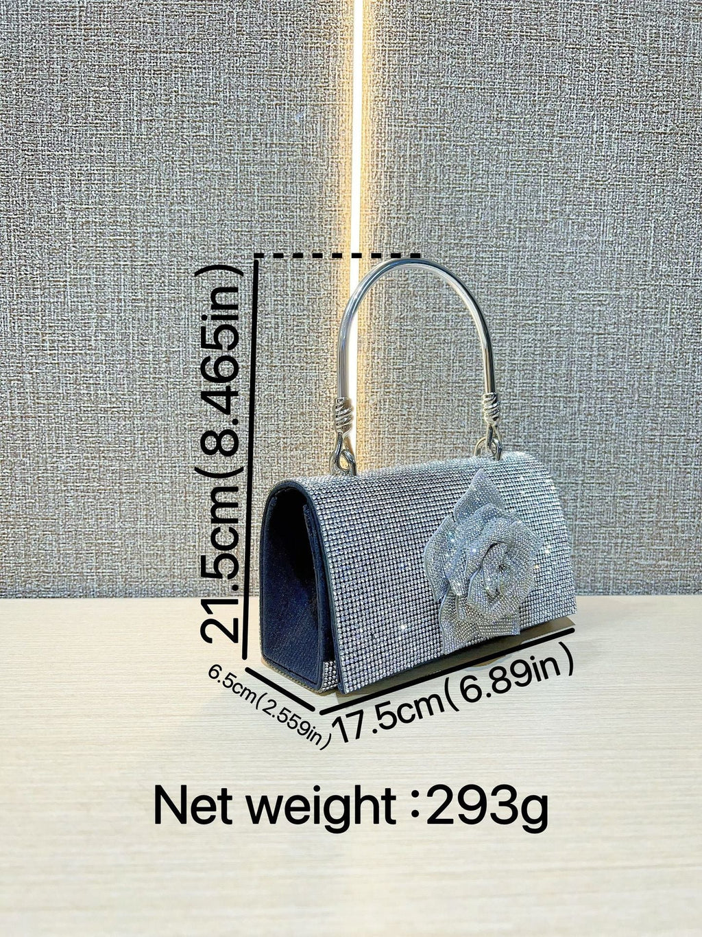 Flower Small Square Handbag